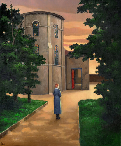 Crépuscule III by Michaël Brack, Painting for Sale on Select