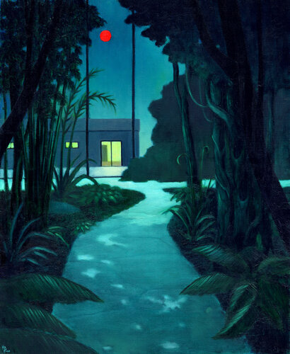La serre II by Michaël Brack, Painting for Sale on Select
