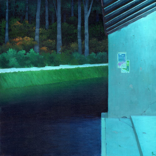 Canal III by Michaël Brack, Painting for Sale on Select