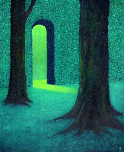 Le labyrinthe by Michaël Brack, Painting for Sale on Select