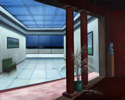 Hôtel IV by Michaël Brack, Painting for Sale on Select