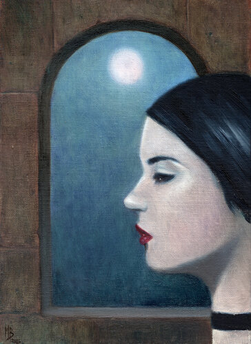 Gothic by Michaël Brack, Painting for Sale on Select