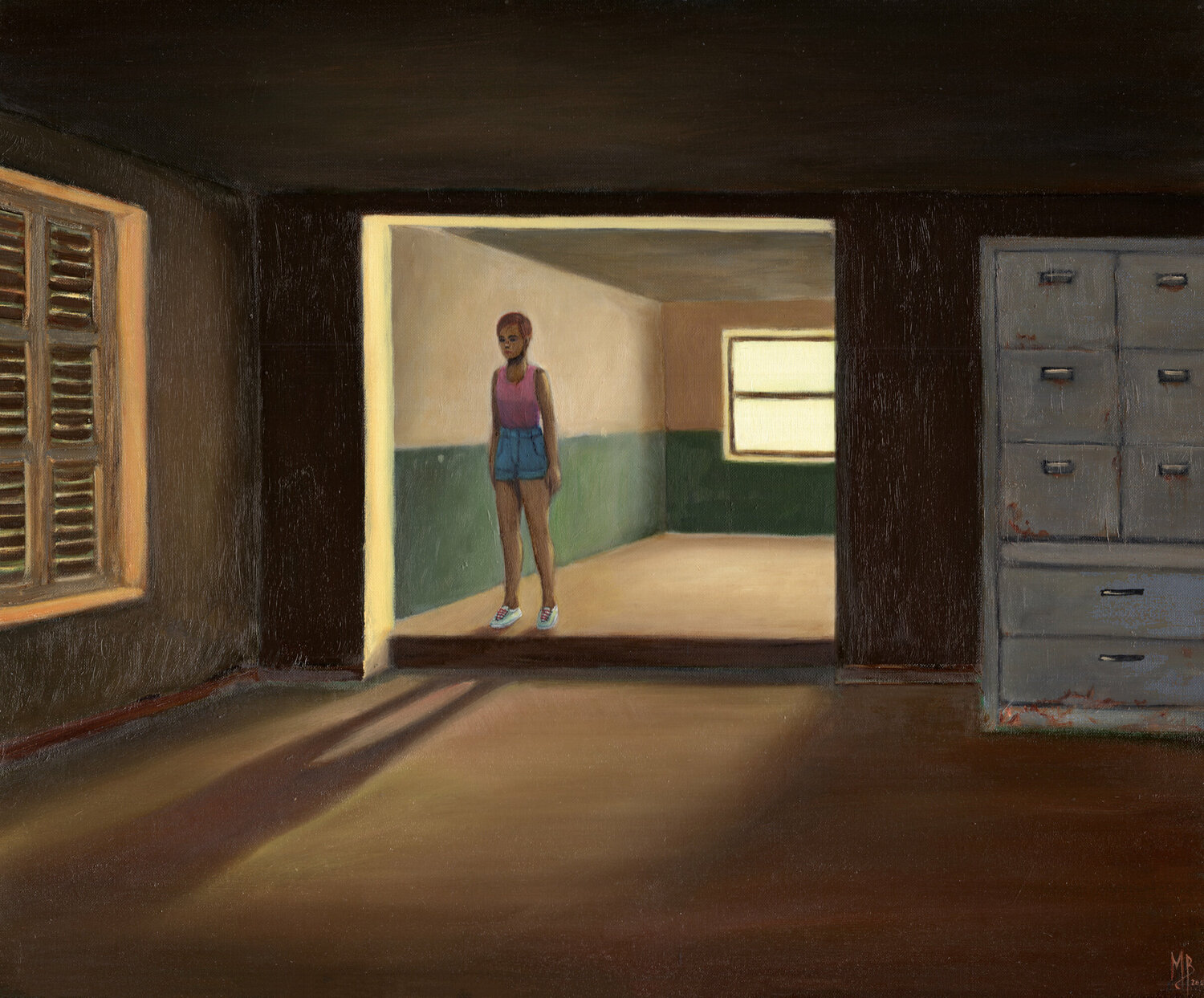 Canicule Michaël Brack Original painting for sale
