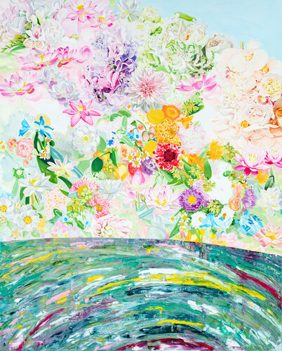 The Third Garden in Heaven by Su Hyun Kim, Painting for Sale on Select