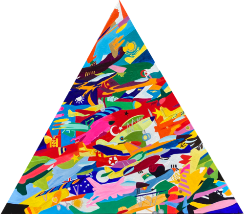 Mercator Projection II by Su Hyun Kim, Painting for Sale on Select