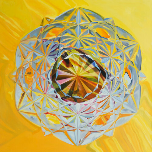 The brightest star in the Galaxy by Su Hyun Kim, Painting for Sale on Select