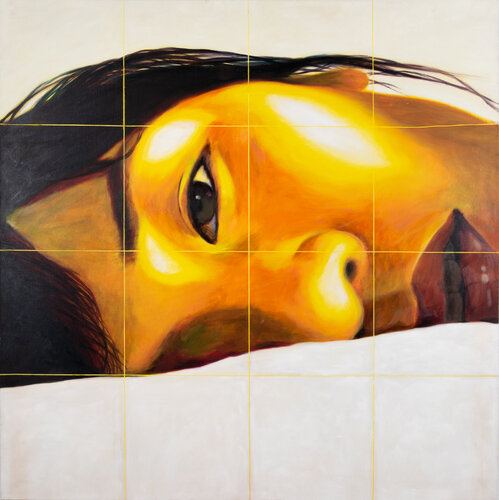 Long tears of broad lake by Su Hyun Kim, Painting for Sale on Select