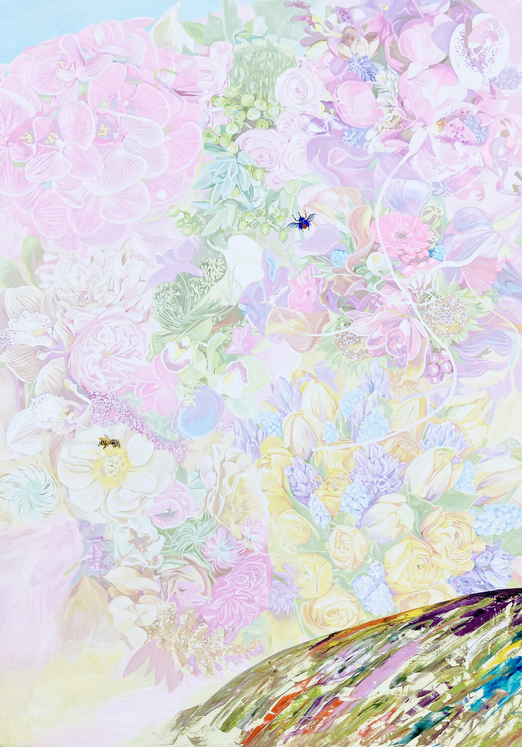 The Third Garden in Heaven II Su Hyun Kim Original painting for sale