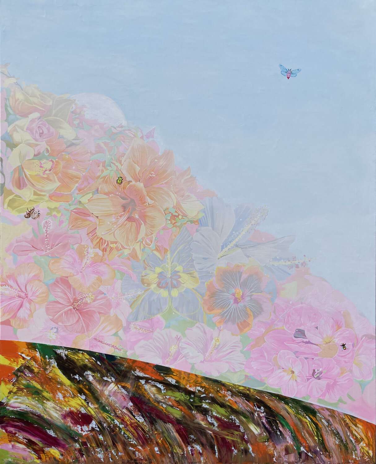The Third Garden in Heaven VI Su Hyun Kim Original painting for sale