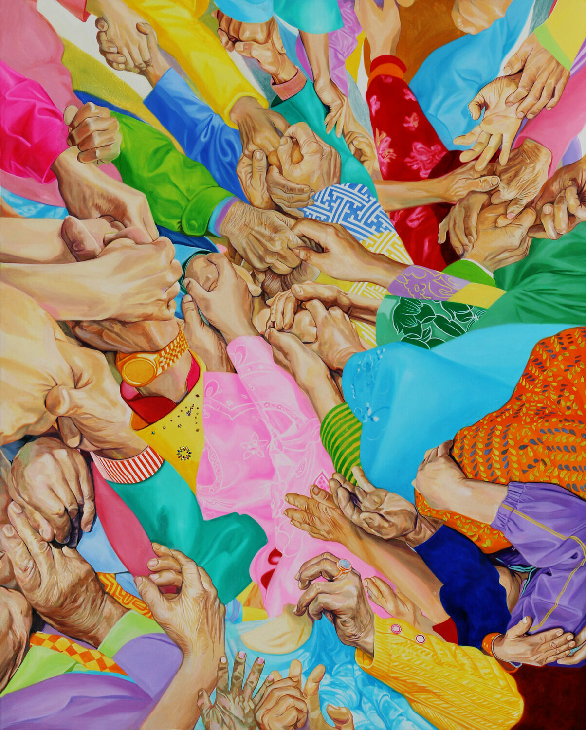 The Genesis Su Hyun Kim Original painting for sale