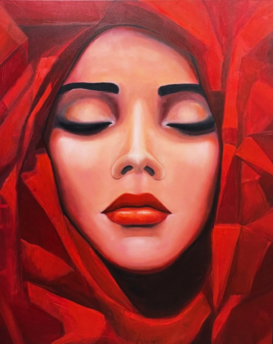 She by Angelika Bes, Painting for Sale on Select