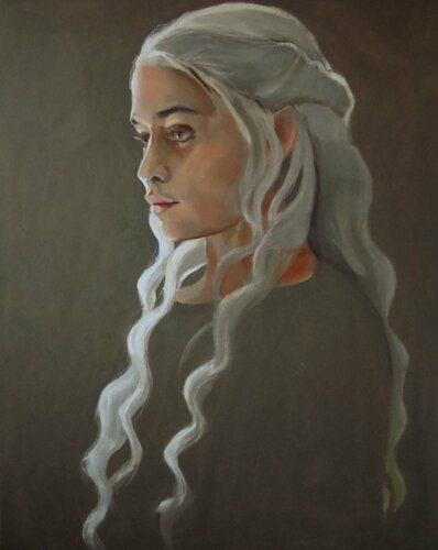 Daenerys Targaryen by Angelika Bes, Painting for Sale on Select