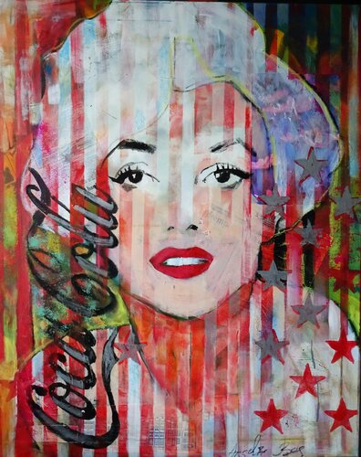 Stars by Angelika Bes, Painting for Sale on Select