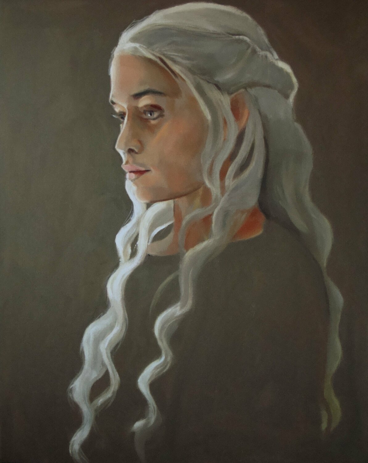 Daenerys Targaryen Angelika Bes Original painting for sale