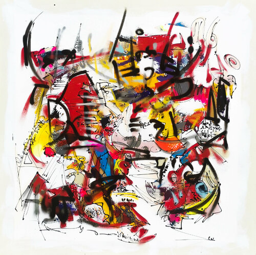 Bushidô by Luc Villard, Painting for Sale on Select