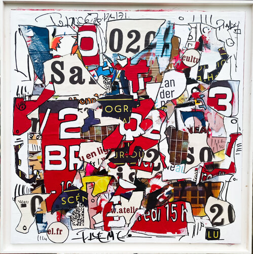 Scénario by Luc Villard, Painting for Sale on Select