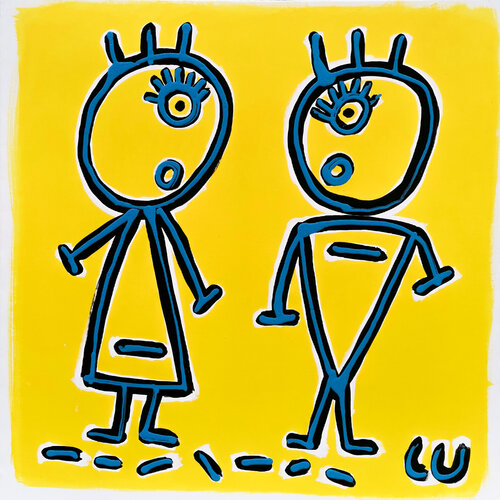 Funibule by Luc Villard, Painting for Sale on Select