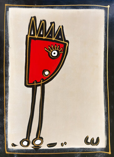 Zéphyr by Luc Villard, Painting for Sale on Select