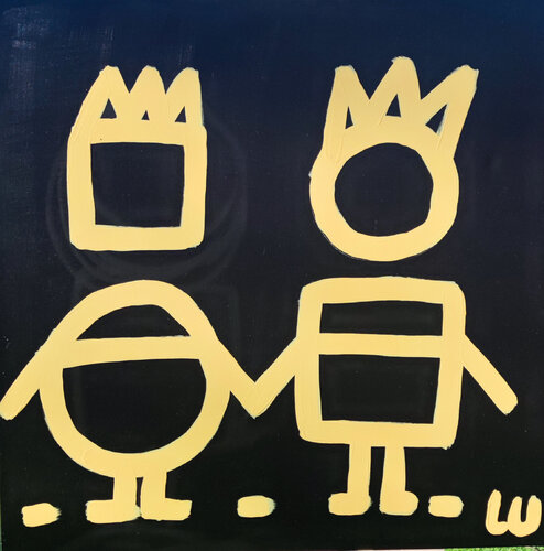 Equal but different by Luc Villard, Painting for Sale on Select