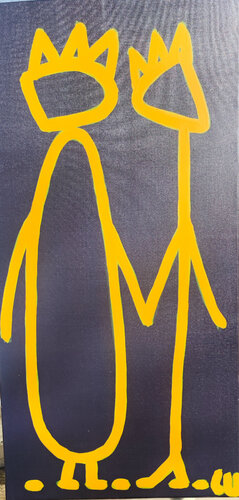 Where We Stand by Luc Villard, Painting for Sale on Select