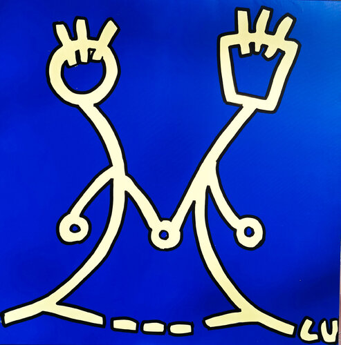 Les Inséparables by Luc Villard, Painting for Sale on Select