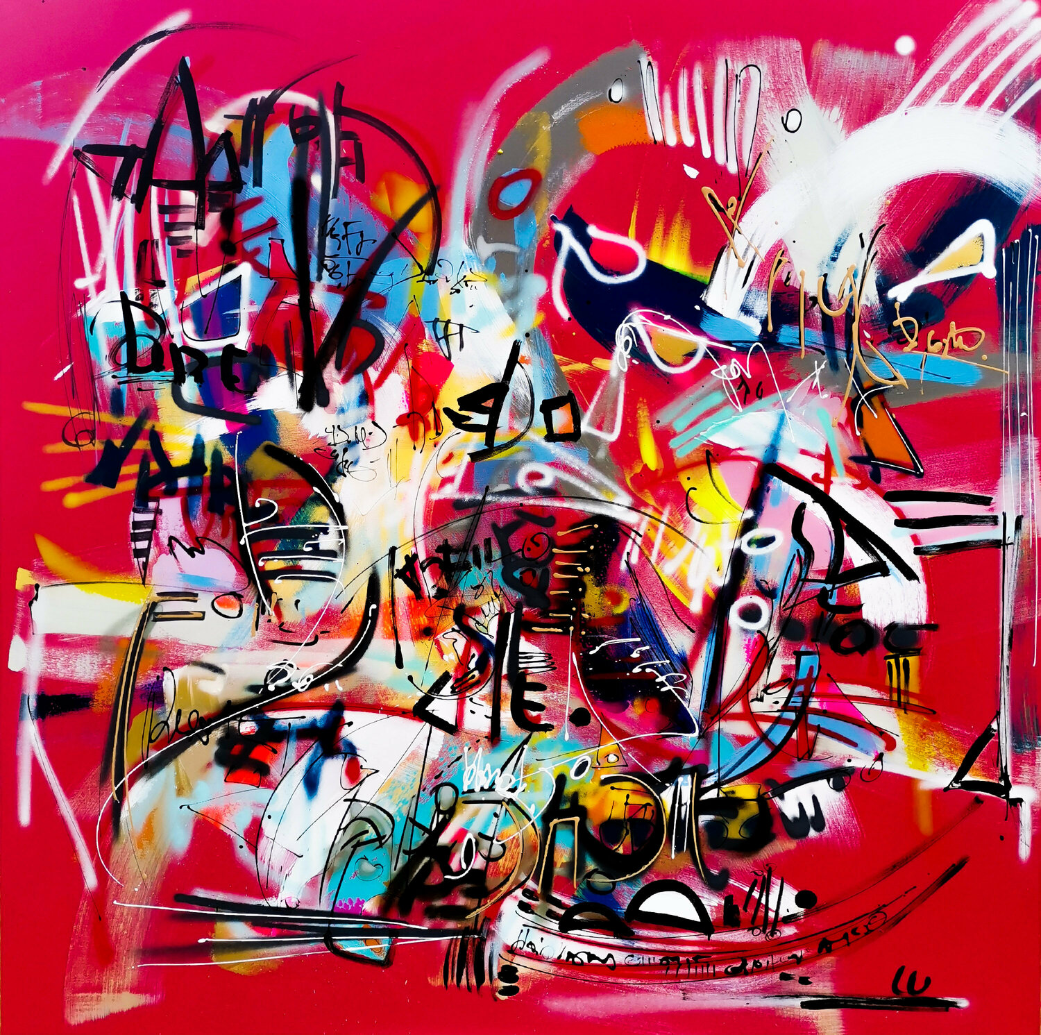 Perpétuel Luc Villard Original painting for sale