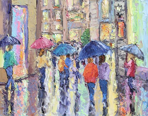 Reflections Of Rome by Kristen Olson Stone, Painting for Sale on Select