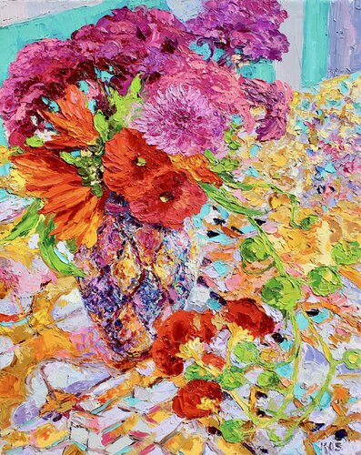 Scent Of Spring by Kristen Olson Stone, Painting for Sale on Select