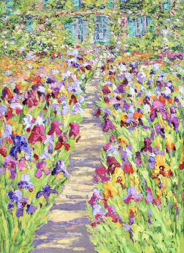 The Spirit Of Monet by Kristen Olson Stone, Painting for Sale on Select