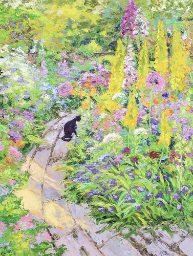 Cat And Mouse by Kristen Olson Stone, Painting for Sale on Select