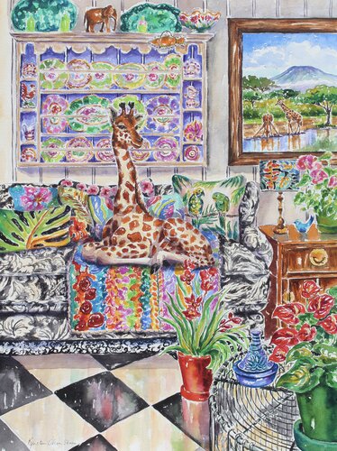 My Favorite Room by Kristen Olson Stone, Painting for Sale on Select