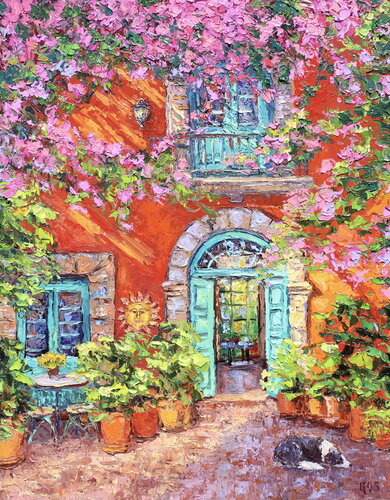 Mi Casa Su Casa by Kristen Olson Stone, Painting for Sale on Select