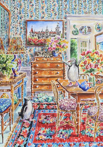 Look At Me I Can Fly! by Kristen Olson Stone, Painting for Sale on Select