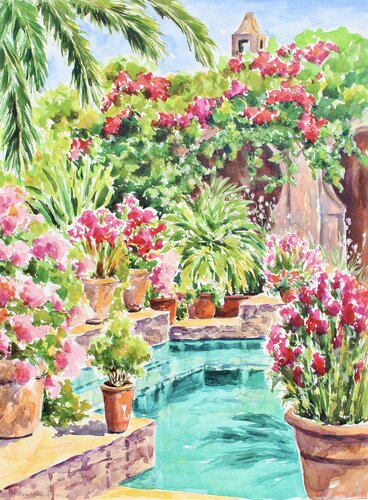 Time For A Swim by Kristen Olson Stone, Painting for Sale on Select