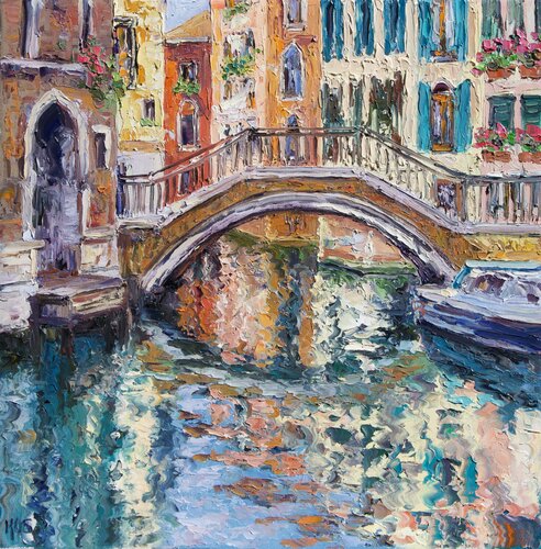 Reflections Of Venice von Kristen Olson Stone, Malerei kaufen auf Select