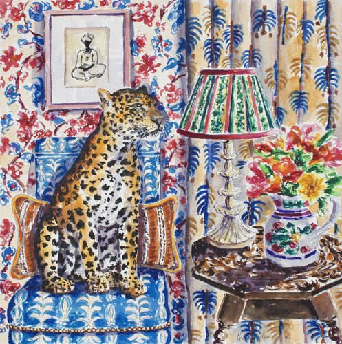 The Leopard Print von Kristen Olson Stone, Malerei kaufen auf Select