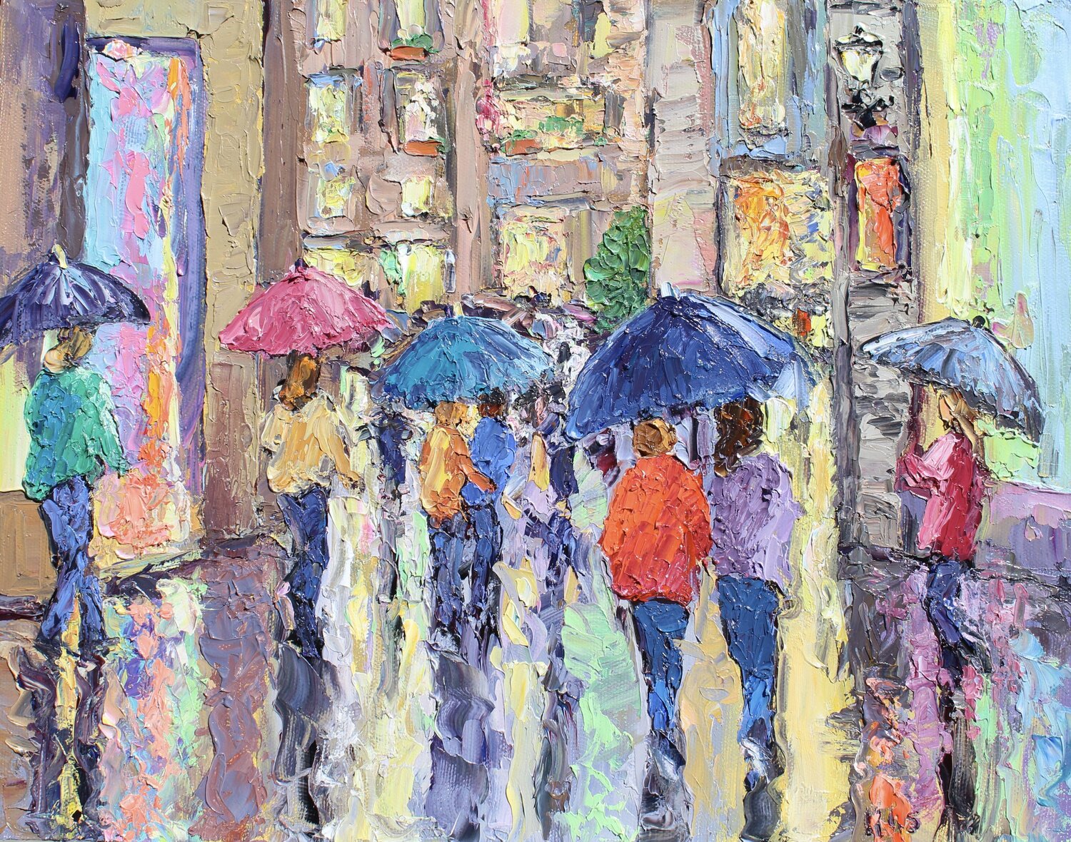 Reflections Of Rome Kristen Olson Stone Original painting for sale