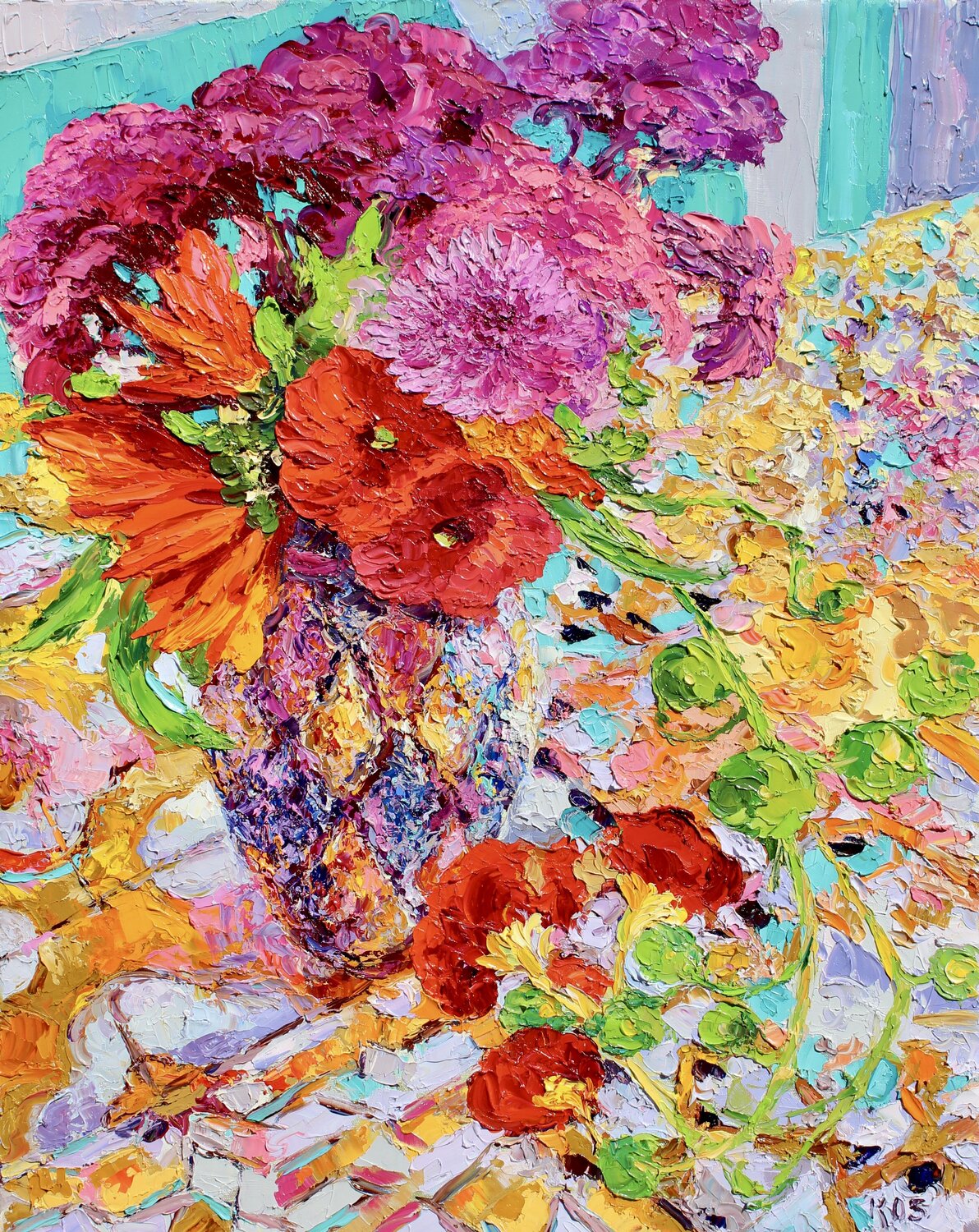 Scent Of Spring Kristen Olson Stone Original painting for sale