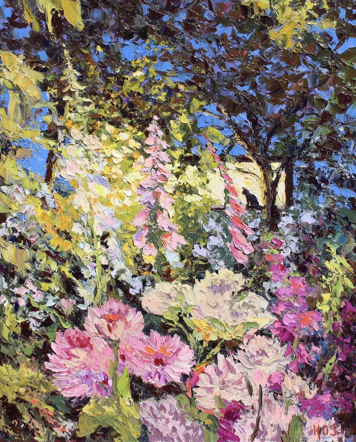 An Enchanting Evening Kristen Olson Stone Original painting for sale