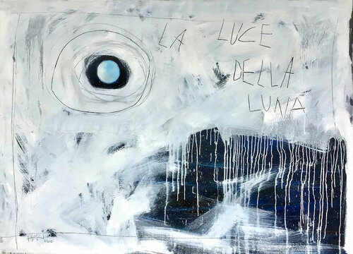 LA LUCE DELLA LUNA by Hari Beierl, Painting for Sale on Select
