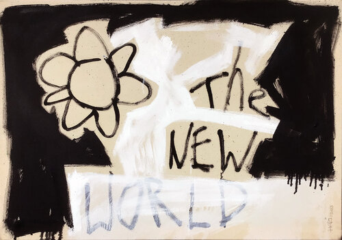 THE NEW WORLD by Hari Beierl, Painting for Sale on Select