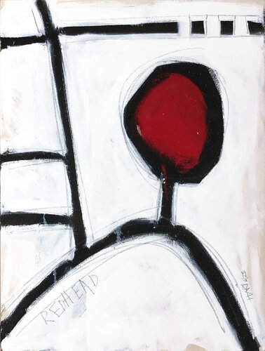 REDHEAD by Hari Beierl, Painting for Sale on Select