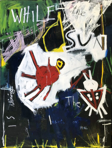 WHILE THE SUN IS SHINING by Hari Beierl, Painting for Sale on Select