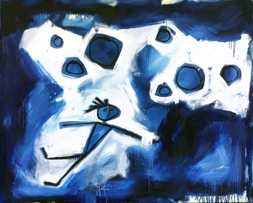 DEEP SEA DIVER by Hari Beierl, Painting for Sale on Select