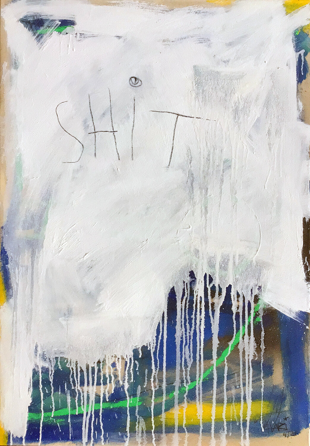 SHIT Hari Beierl Original painting for sale