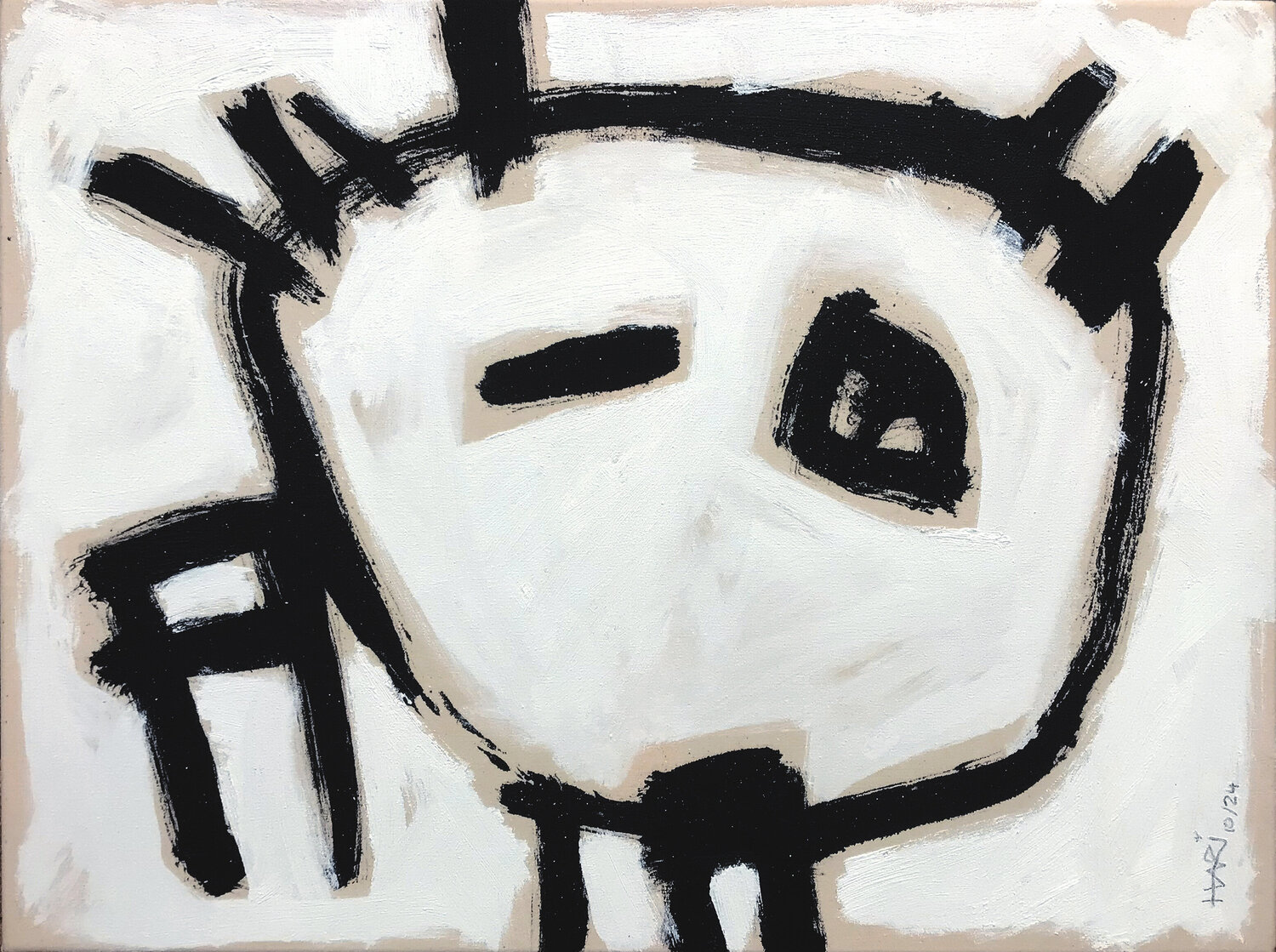 WINK Hari Beierl Original painting for sale