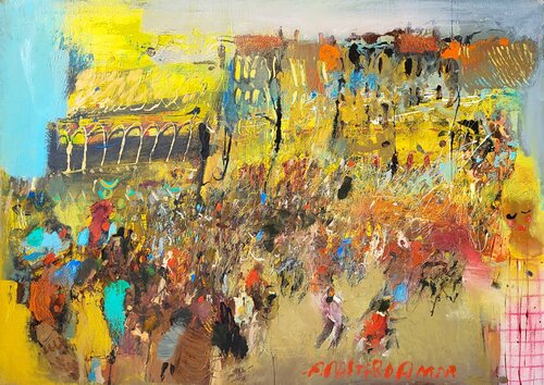 Amsterdam by Ilgvars Zalans, Painting for Sale on Select