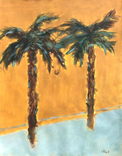 Rivages 23 by Isabelle Philips-Decramer, Painting for Sale on Select