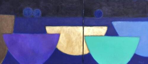 Présences Silencieuses 37 by Isabelle Philips-Decramer, Painting for Sale on Select