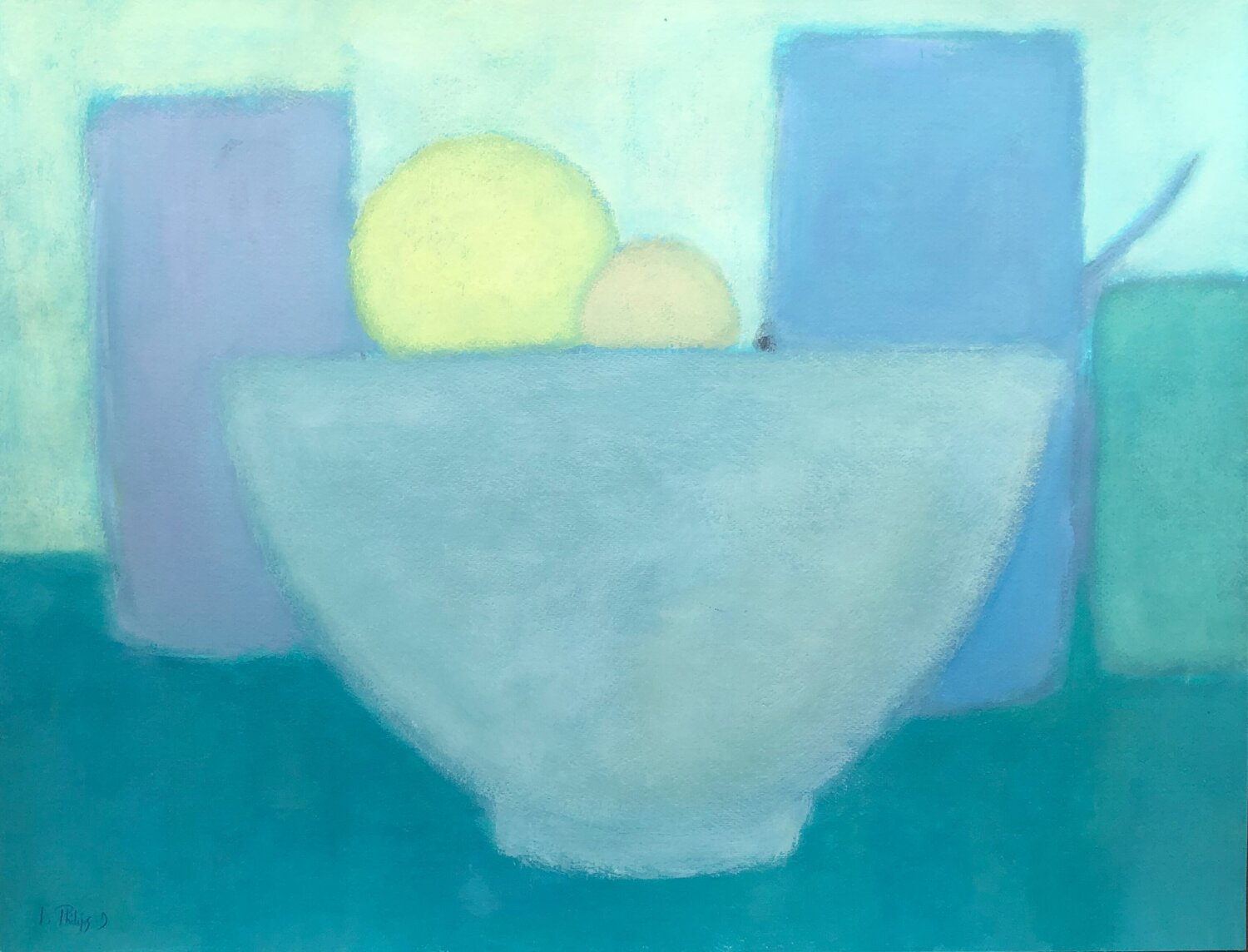 Présences Silencieuses 1 Isabelle Philips-Decramer Original painting for sale
